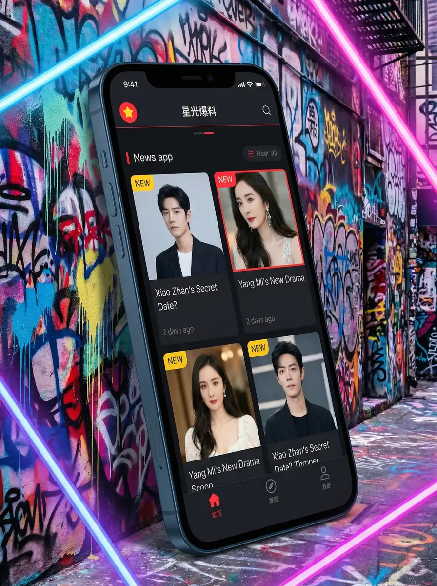 九色平台 APP界面展示 - 掌上吃瓜神器